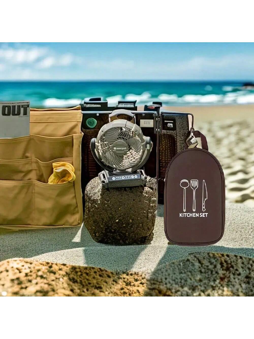 في الهواء الطلق التخييم تجهيزا - مراجعة Camping Cooking Container وسعره