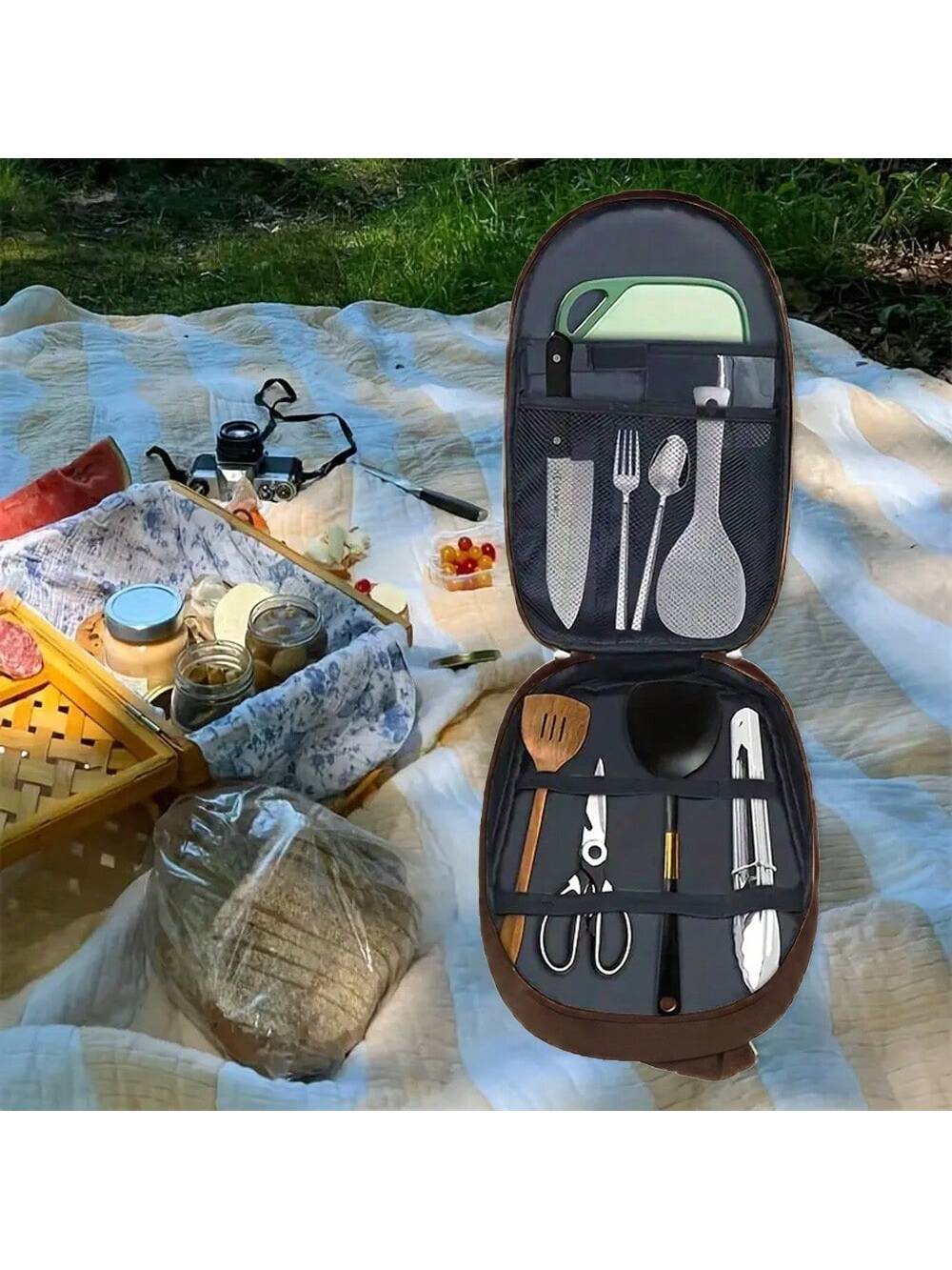في الهواء الطلق التخييم تجهيزا - مراجعة Camping Cooking Container وسعره