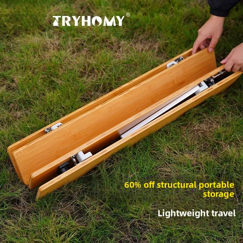 طاولة تخييم خارجية محمولة من ا - مراجعة Camping Cooking Table وسعره