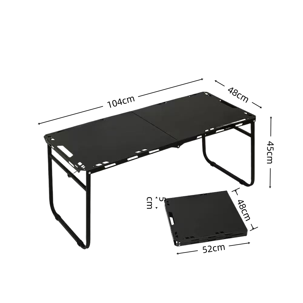 طاولة تخييم قابلة للطي، طاولة  - مراجعة Camping Cooking Table وسعره