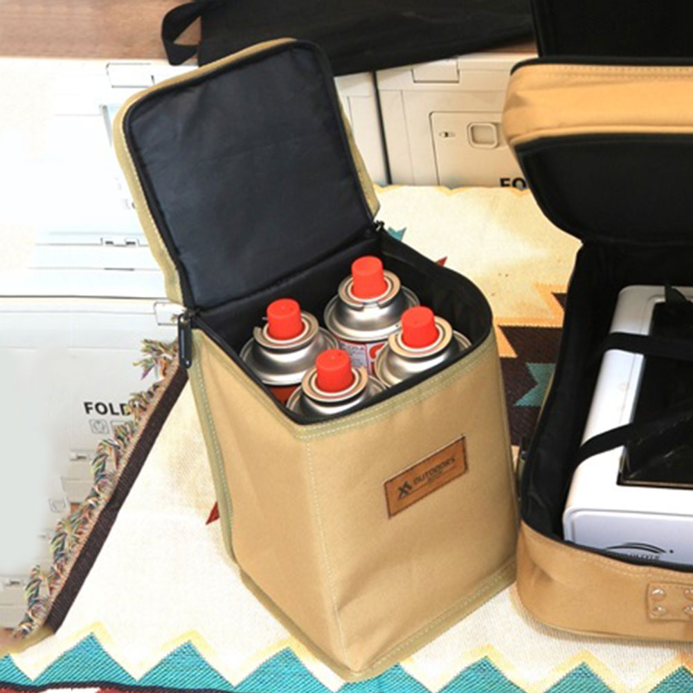 حقيبة تخزين لموقد التخييم قابل - مراجعة Camping Cooking Container وسعره