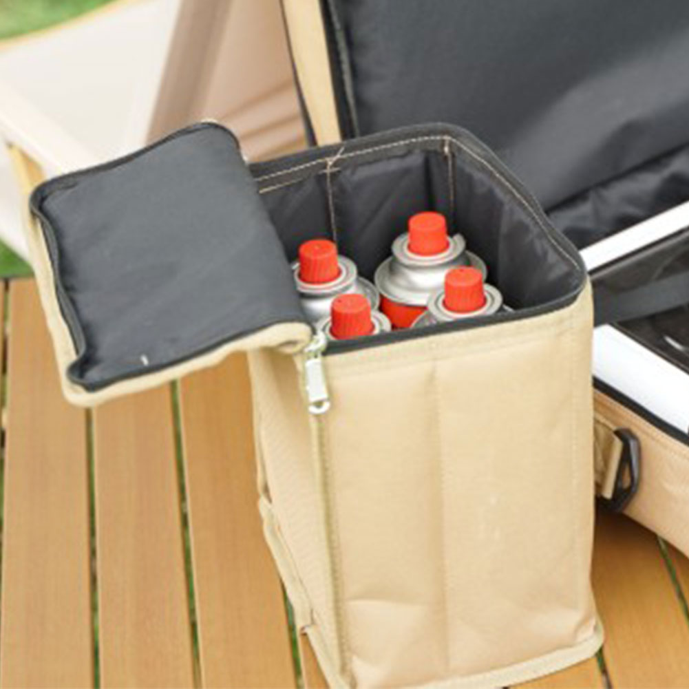 حقيبة تخزين لموقد التخييم قابل - مراجعة Camping Cooking Container وسعره