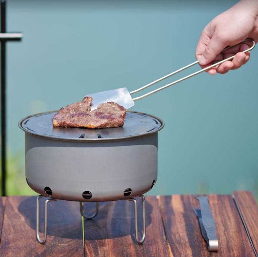 في الهواء الطلق التيتانيوم الم - مراجعة Camping Cooking Flat Top وسعره