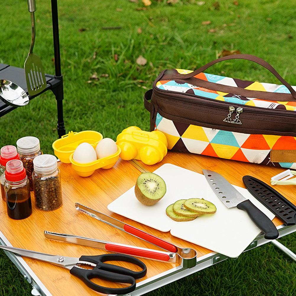 2 شبكة البيض صندوق تخزين الحاو - مراجعة Camping Cooking Container وسعره