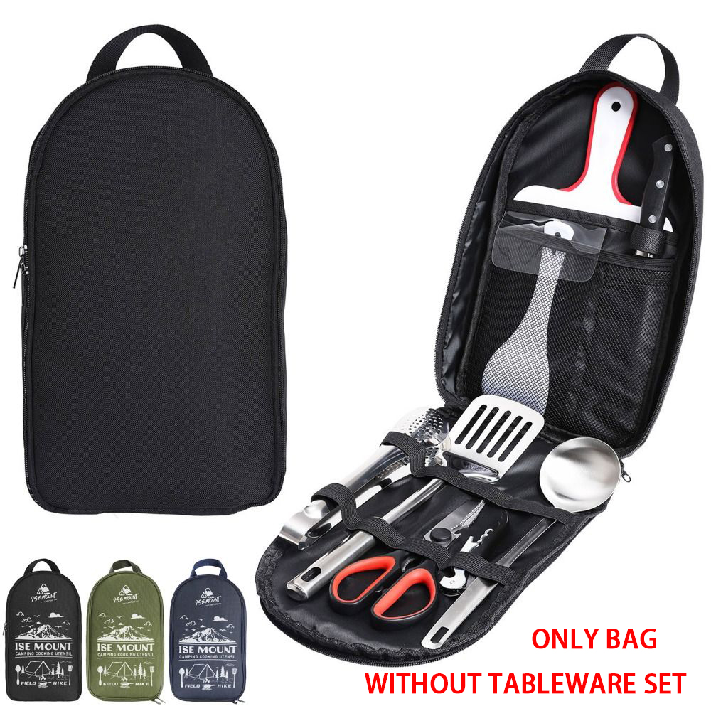 2024 نزهة مجموعة أواني حقيبة ا - مراجعة Camping Cooking Organizer وسعره